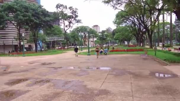 Actividad Ciudadana Parque Ciudad — Vídeo de stock