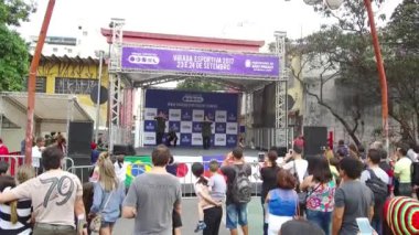 Sao Paulo 'da Sanat Performans Sahnesi Çok Seyirciyle.