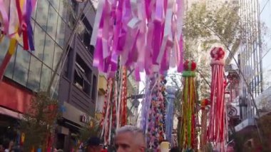 Sao Paulo 'da Japon Renkli Dekorasyonu - Eğil