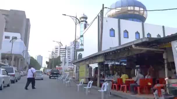 Τζαμί Και Street Food Johor Μαλαισία — Αρχείο Βίντεο