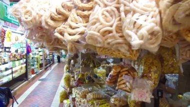 Shops at the Municipal market in Belo Horizonte