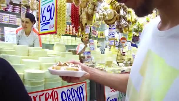Sweet Crackers Municipal Market Belo Horizonte — Vídeo de Stock