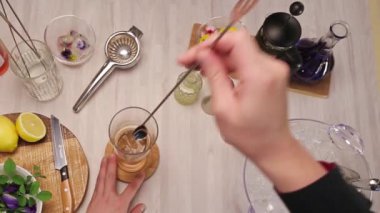 Beautiful Drink  on background, close up