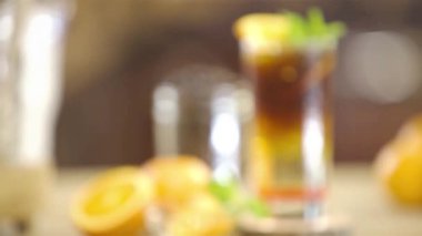 Beautiful Drinks with Natural Garnish - Pull Focus.