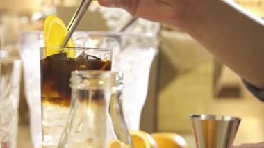 Give Orange Slices On Top - Close Up
