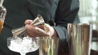 Add Yellow Liquid to the Shaker