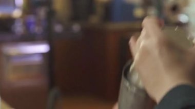 Hands Are Shaking the Shaker Set - Close Up