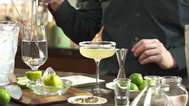 Add Garnish Dry Lime Static — Video Stock