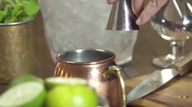 Add A Little Water To The Small Jug - Close Up