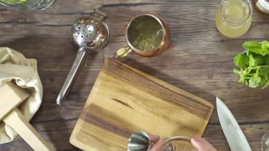 Add Water With Jigger.