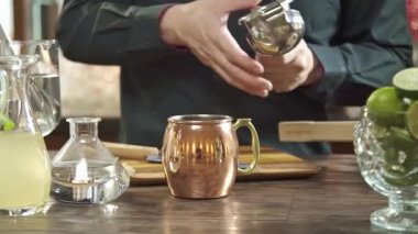 Squeeze Lime With Iron Squeezer