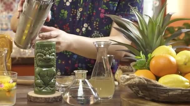 Drain Mixed Water Tiki Glass — Video