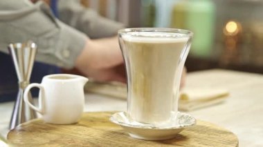 Give Chocolate Syrup as a Complement