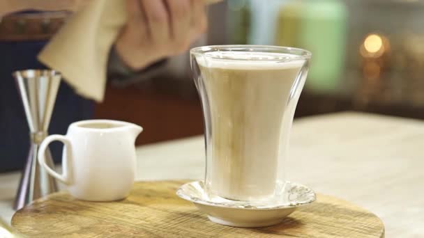 Shape Patterns Milk Pitcher — Stok Video
