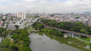 a big lake with rows of trees - pedestal down