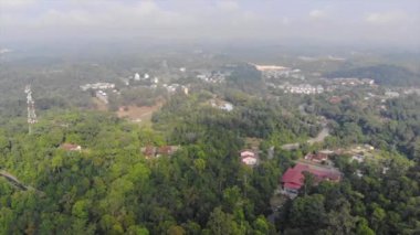 Güneydoğu Asya 'da Yoğun Orman Yaz Gününde Doğal Orman