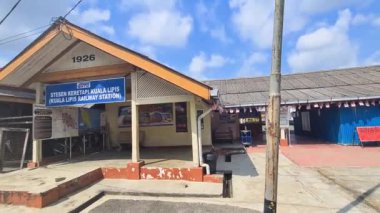 Kuala Lipis Tren İstasyonu Binası 1926 'da inşa edildi. 