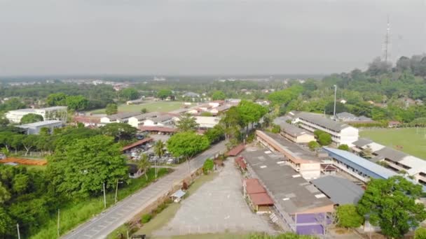 Edifícios Cidade Vizinhança Malásia — Vídeo de Stock