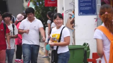 Hintli Kadın Dönen Cam Cisim Penang.