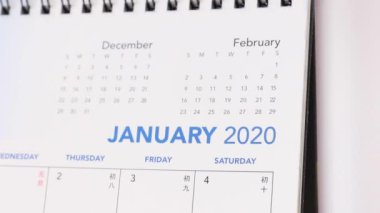  Ocak 'tan Şubat 2020' ye kadar takvim değiştiriliyor - kapatılıyor