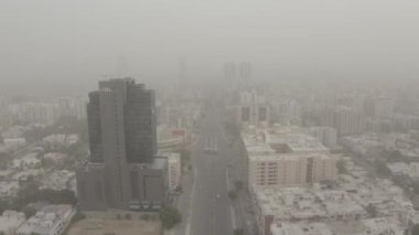 Ana Clifton Yolu 'nun hava görüntüsü 