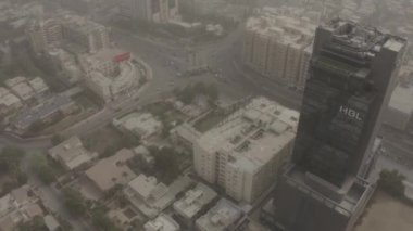  Karaçi, Sindh, Pakistan 'ın hava görüntüsü