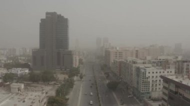 Ana Clifton Yolu 'nun hava görüntüsü 