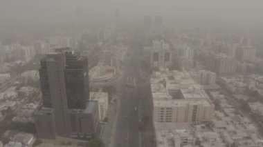 Ana Clifton Yolu 'nun hava görüntüsü 