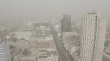 Chunrigar Yolu 'nun havadan görünüşü Karachi - Soldan Pan - Düz Slog