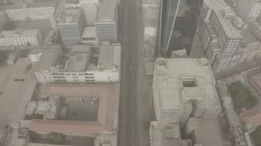  Chunrigar Yolu 'nun üst hava manzarası Karachi - Dolly Forward - Dlat Slog