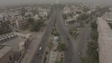 Cinnah Anıtmezar Karach 'ın Hava Görüntüsü