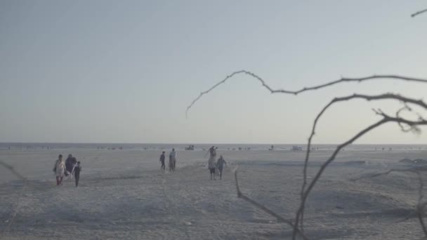 Plaża Seaview Południu Karaczi — Wideo stockowe