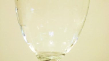 Color Dye Being Added Into Wine Glass - Dark Green