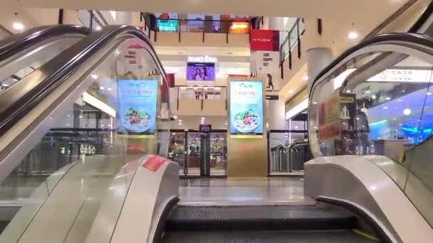 Camminare Attraverso Centro Commerciale Malesia — Video Stock