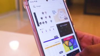 Using A Presentation App - Searching For Graph Templates