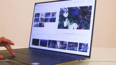Ethnic Woman Working On Video Editing - Deleting Items