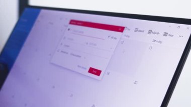 Dizüstü bilgisayarda bir planlayıcı kullanmak - İzleme Olayı Eklemek