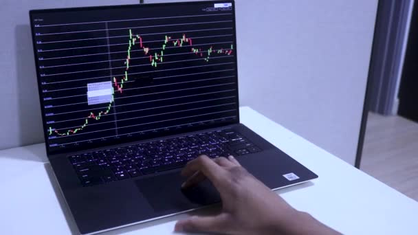 Ethnic Hands Looking Xrp Stocks Month — Stok video