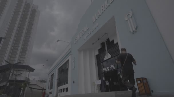Стадион Центральный Рынок — стоковое видео