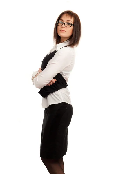 Beautiful business woman — Stock Photo, Image