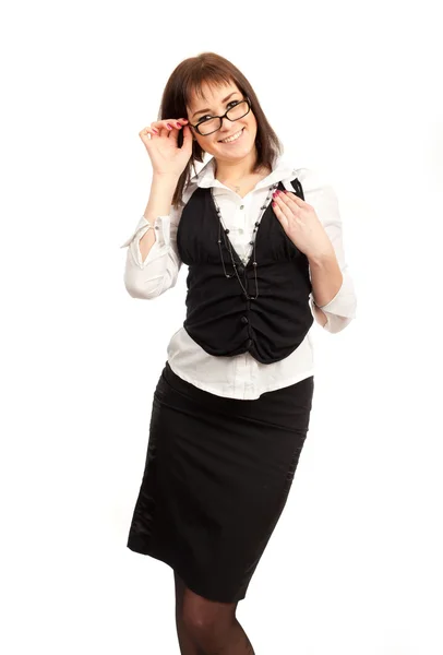 Beautiful business woman — Stock Photo, Image