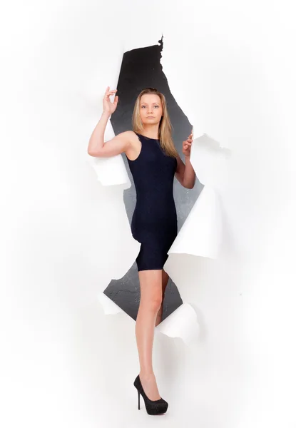 Güzellik bir yırtık kağıt üzerinden atlama.