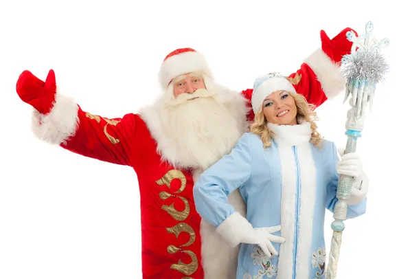 Noel Baba ve kar kızlık