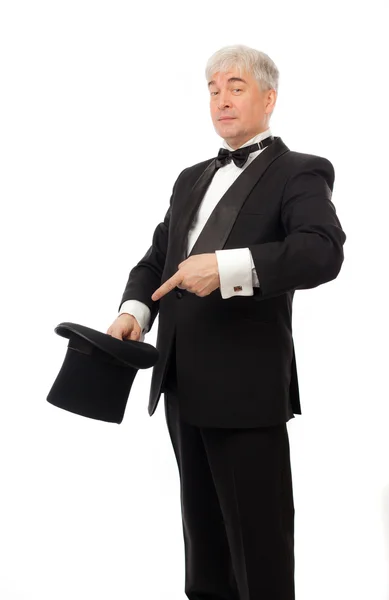 Der elegante Mann — Stockfoto