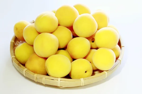 Ripe fruits of Ume — Stock Photo, Image