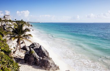 tulum Maya archeologic sitesi