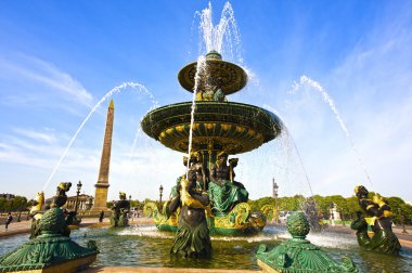 Fountain Place de la concorde paris