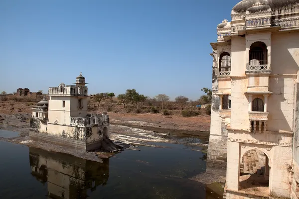 Dentro de la fortaleza de Chittorgarh aera en el estado rajasthan en la India —  Fotos de Stock