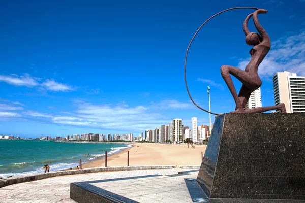 Fronte mare di Fortaleza — Foto Stock