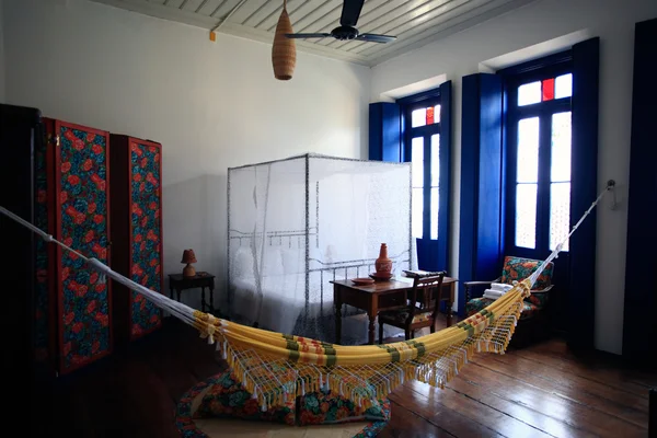 Hamac à l'intérieur de la chambre — Photo